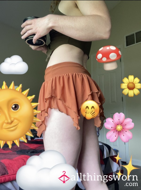 My Skirt Is Too Short 🤭