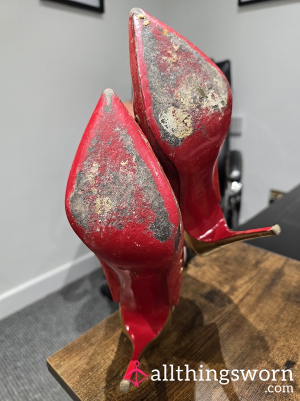 My Slingback Crushing Louboutins