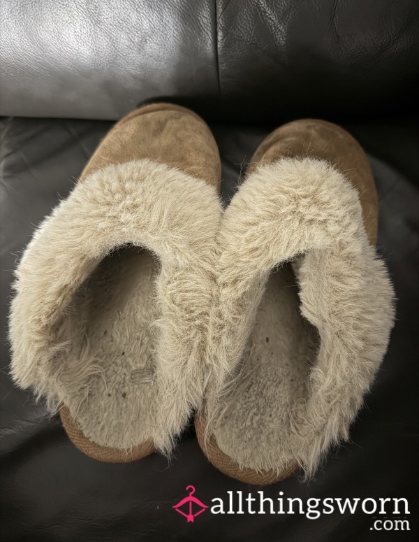 My Slippers That Have Hugged My Feet For Over A Year 💦