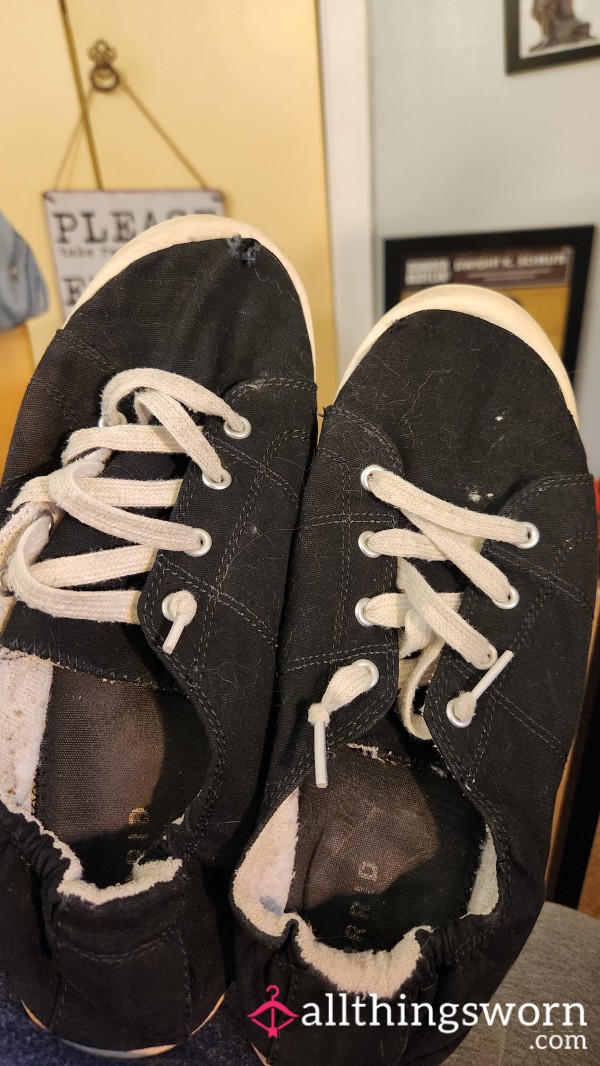 My Smelliest And Favorite Black Torrid Sneakers Size 9.5WW