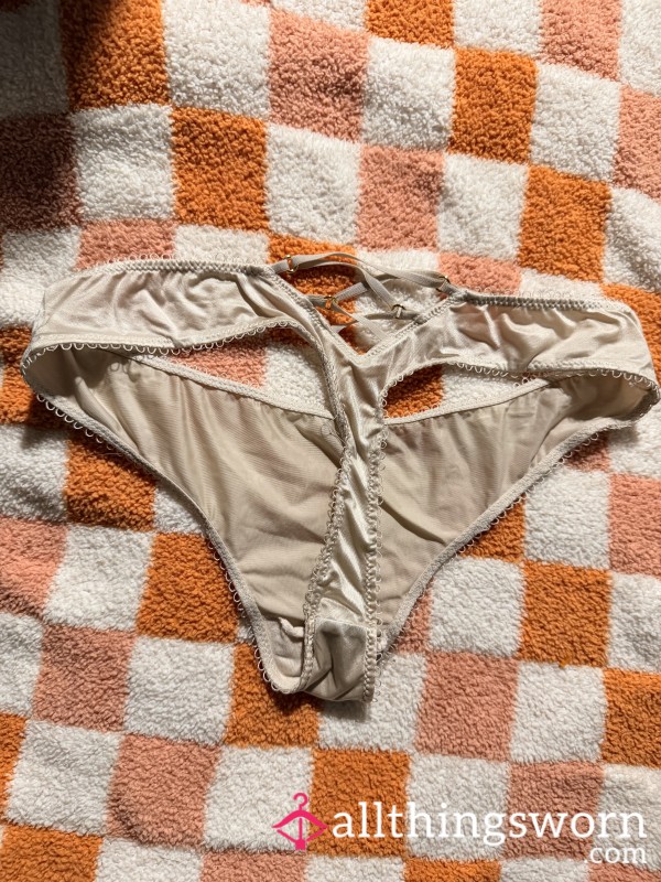 **sold** My Special Lace-up Panties 🤍