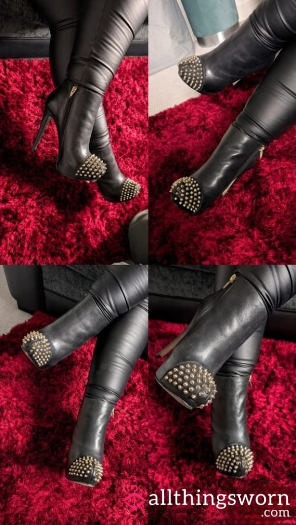 My Spikey High Heeled Boots