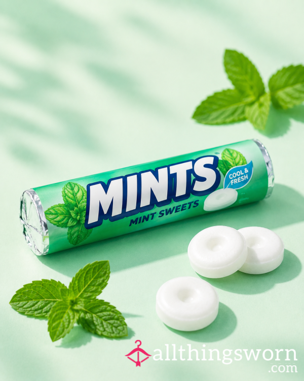 My Sp*t-soaked Mints - Sucked And Sealed For You! 💦