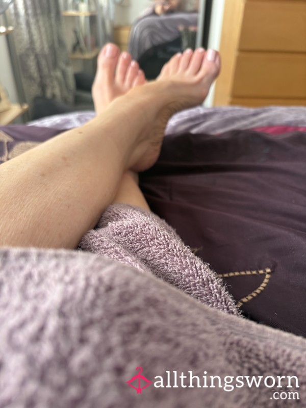 My Stained Panties Taken Off At The End Of My Day