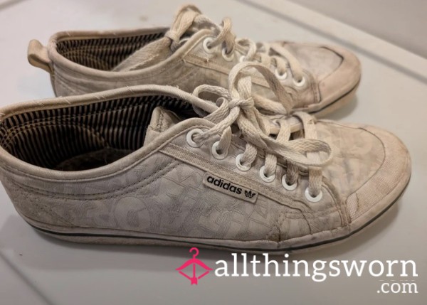 My Stinky Old Adidas Sneakers