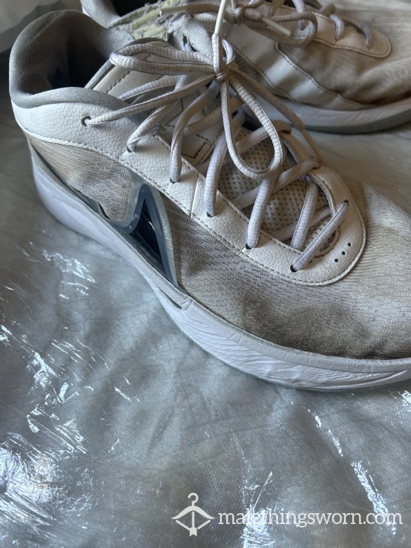 My Stinky Basketball Shoes Hours Of Foot Sweat Gathered, Never Washed