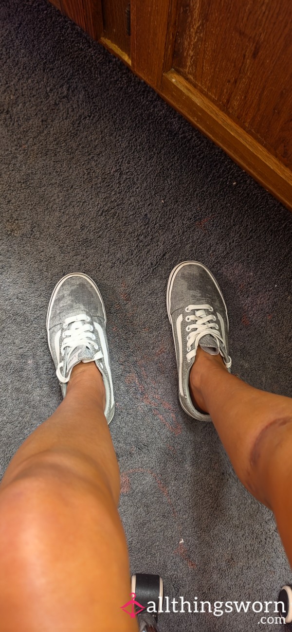 My Stinky Vans!! My Workout Shoes!