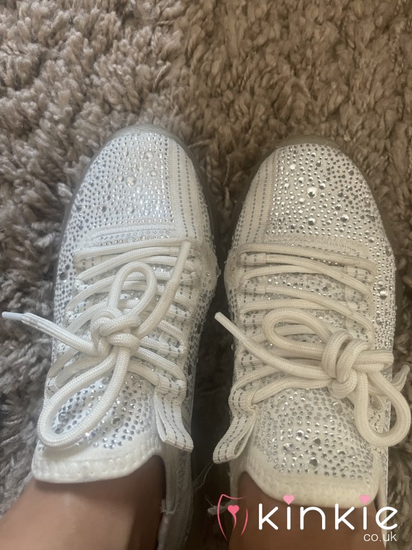 My Sweaty And Stinky Well Worn Size 3 Trainers 👟