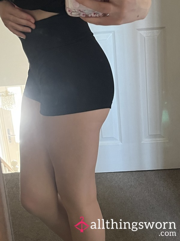 My Sweaty Creamy Gym Shorts Worn With No Panties👀