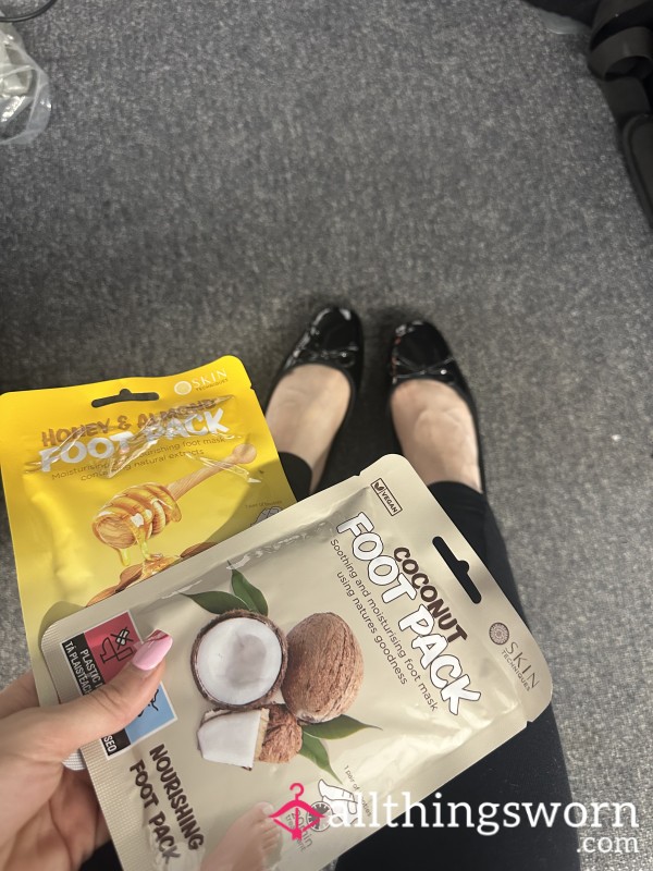 My Sweaty Feet Will Be In These Feet Masks