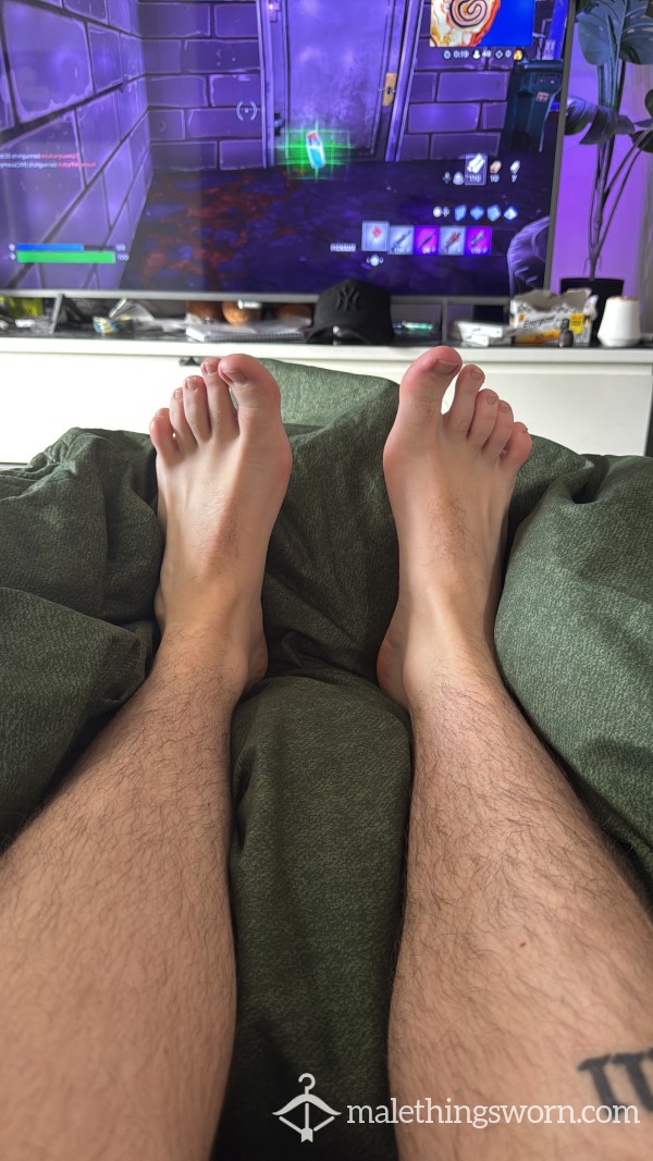 My Sweaty Hairy Feet.