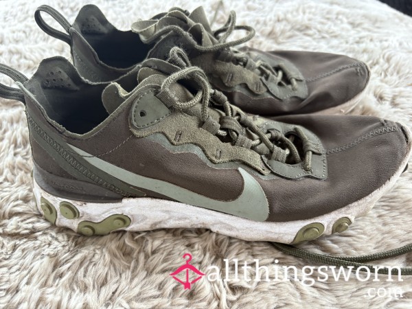 My Sweaty Old Well Worn Nike Reacts