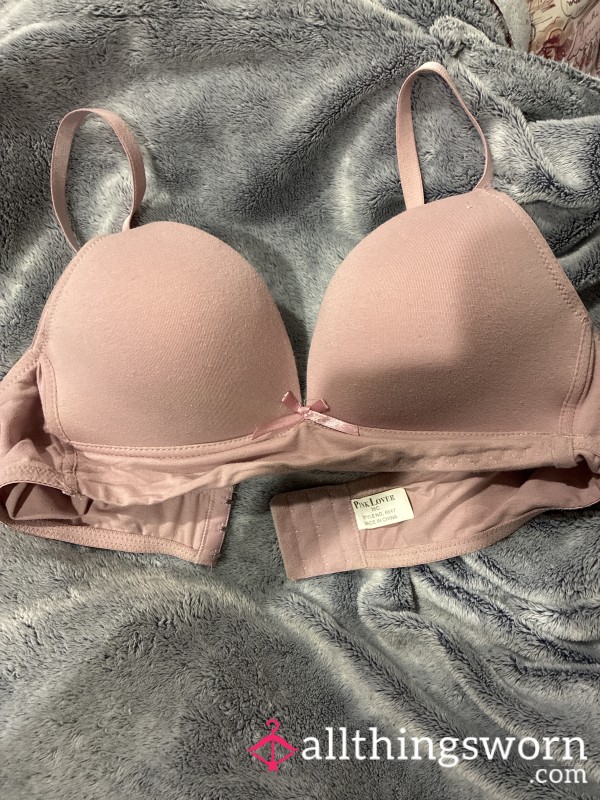 My Sweaty Stinky Cotton Bra 36C