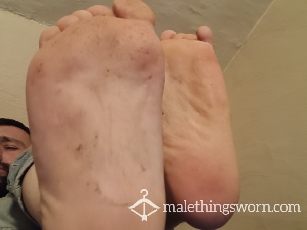 My Sweaty Work Feet