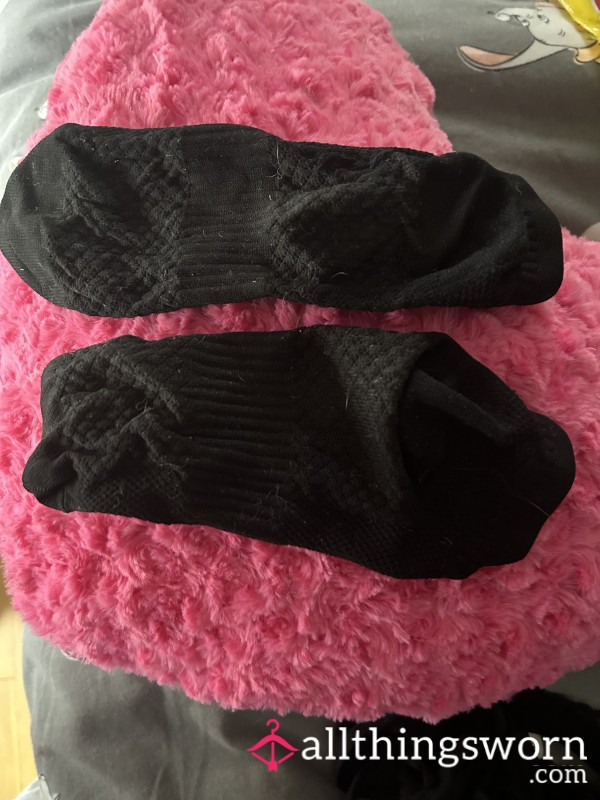 My Sweaty Work Out Socks From Today