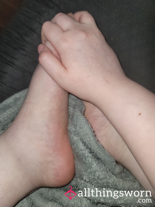 My Toes Playing P**kaboo
