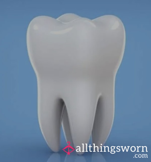 My Tooth I Had Out (has A Hole In It) Will Put A Pic On Of It Soon If There's Interest In It (worth A Try)