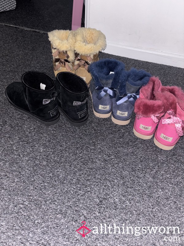 UGG Boot 4 Pairs 4 Min POB Try On