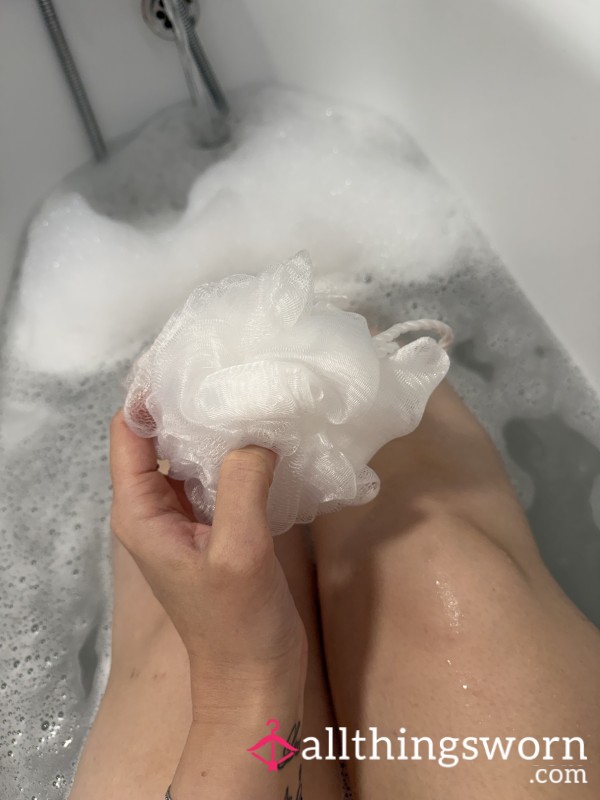 Used Body Puff 🚿🤍