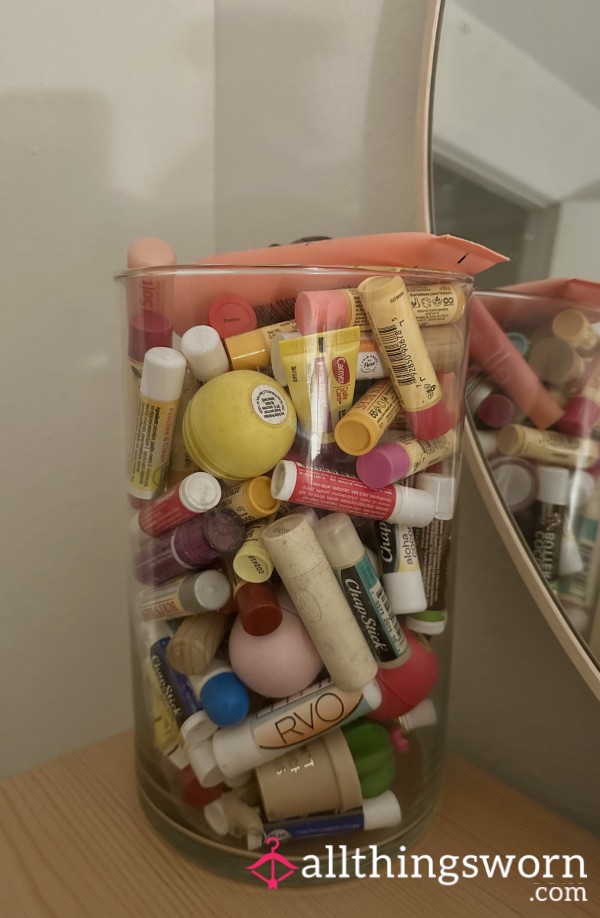 My Used Chapstick 💄