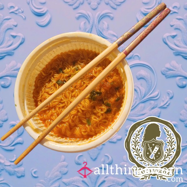 My Used Chopsticks 🥢