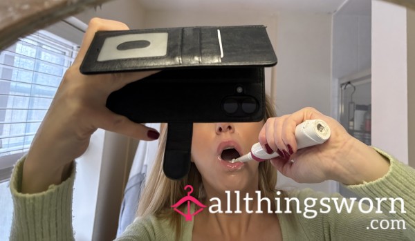 Electric Toothbrush Head And Sp*t