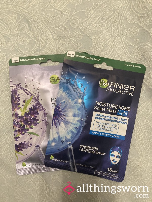 My Used Face Mask: Soaked In Goddess Essence