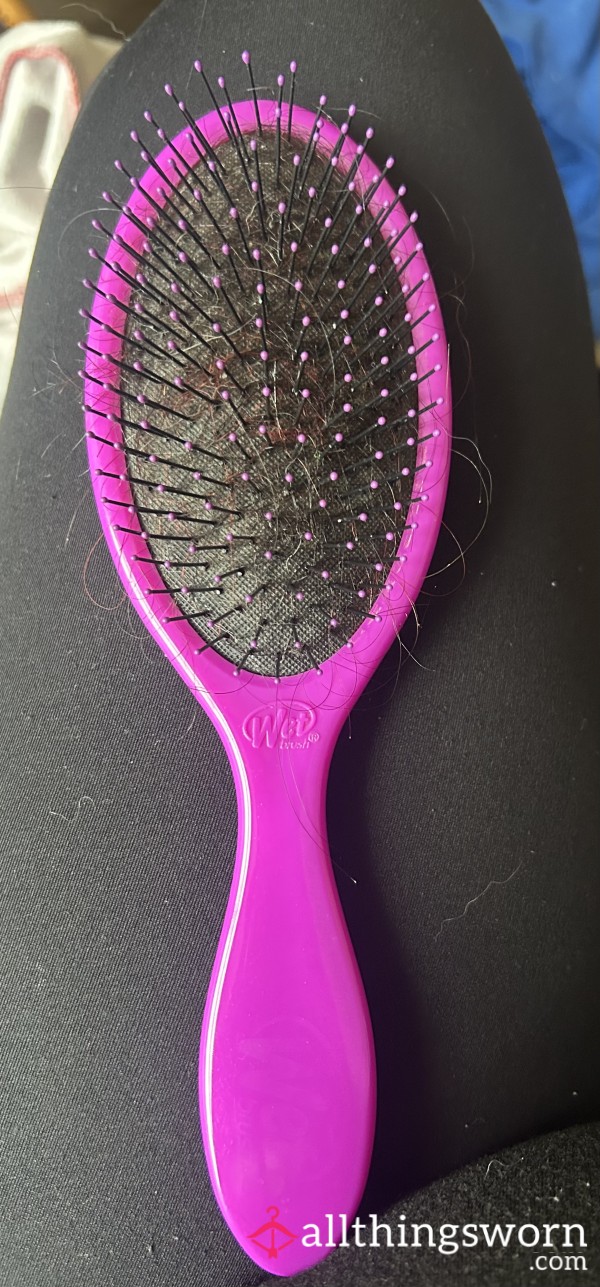 My Used Hair Brush