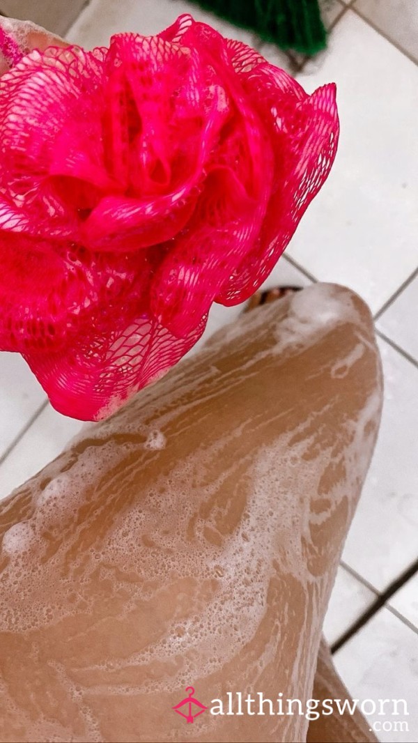 MY USED OLD BATH LOOFAH 🧼