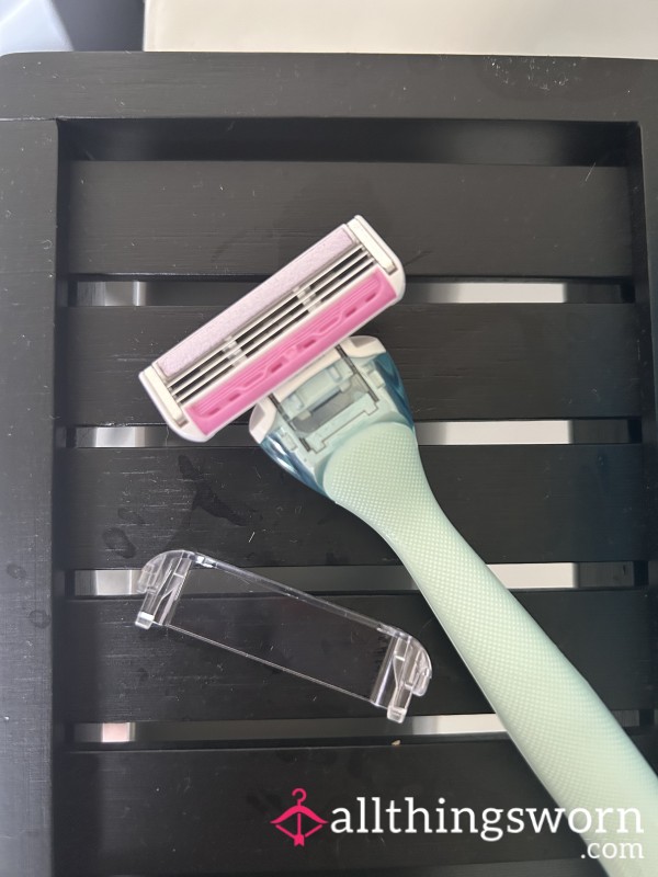 My Used Razor Heads