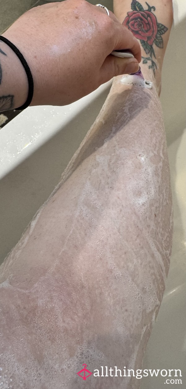 My Used Razor! Shaved All Over My Body!