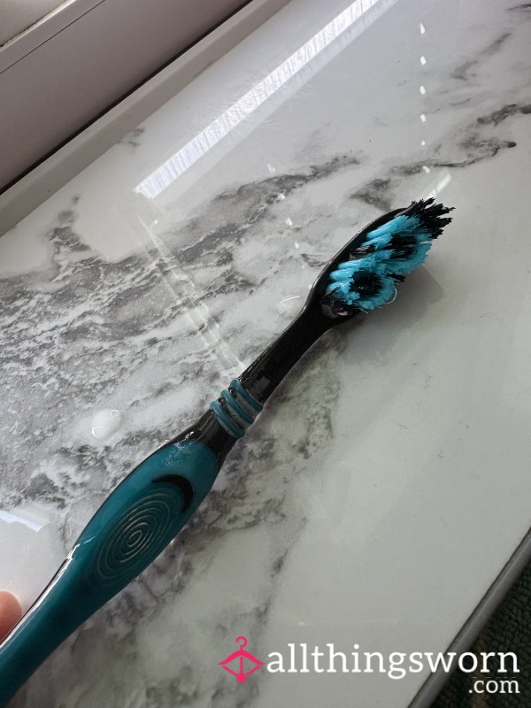 My Used Toothbrush Just Used This Morning