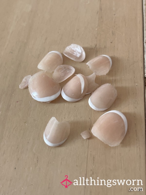 My Used Worn Discarded Fake Acrylic Nails Tips