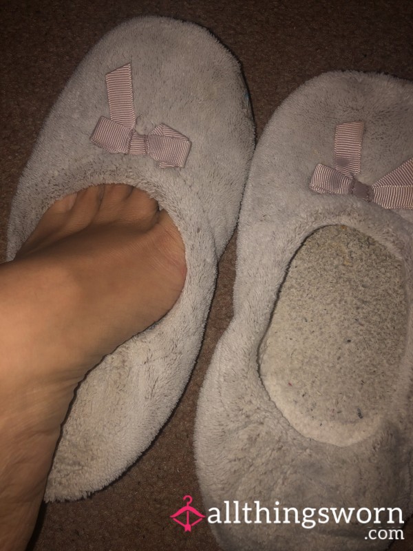 My Very Well Worn And Stinky Old Slippers