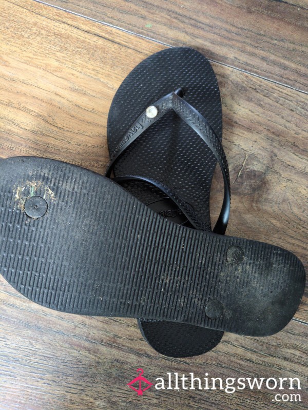 My Very Worn Flip Flops 😜