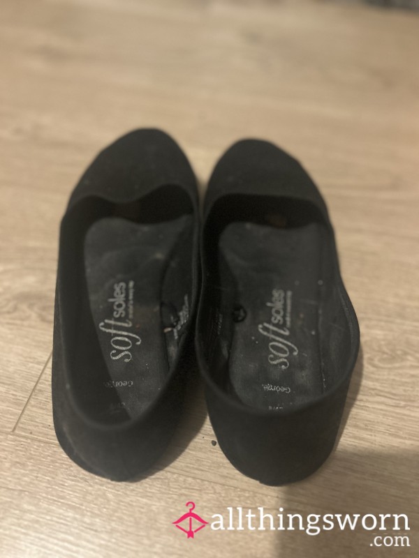 My Very Worn Size 8 Work Shoes