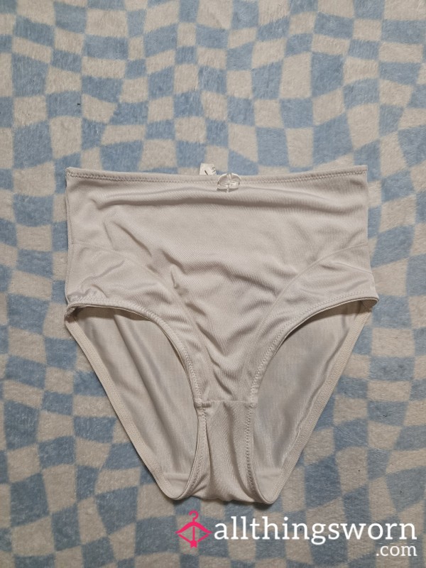 My Vintage Panties White With Little Bow