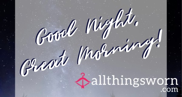 My Voice, Every Morning And Night.