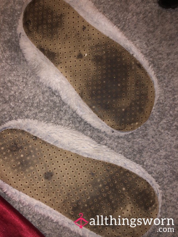 My Well Worn Filthy Fluffy Slippers