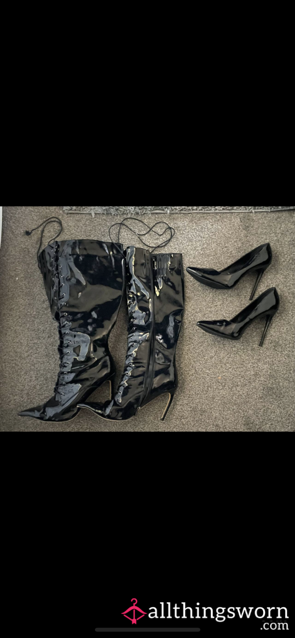 My Well Worn F**k Me High Heel Boots