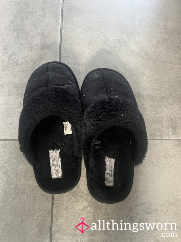 My Well Worn Sweaty Slippers