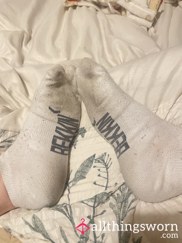 My ‘white’ Smelly Chef Socks From A 12 Hour Shift 👩‍🍳🧦