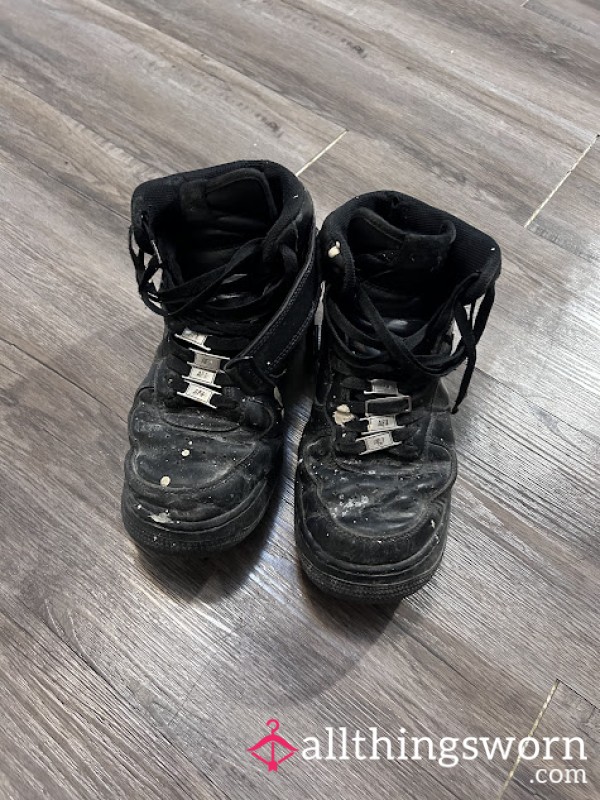 My Worn Air Force 1s