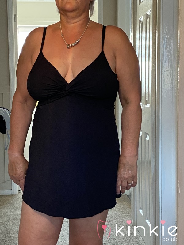 My Worn Black Cotton Swimwear