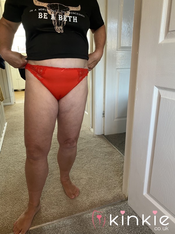 My Worn Cotton Lace Panties