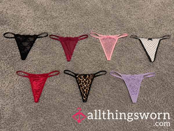 My Worn G-strings