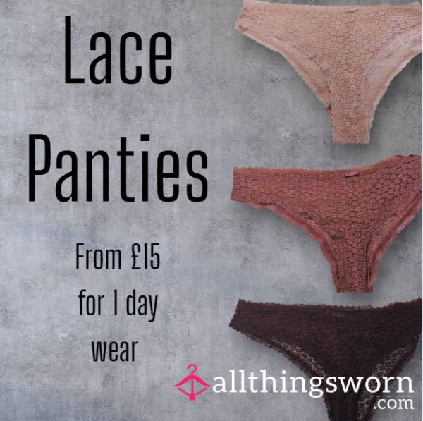 Racy Lacy Panties 😉 Smell Me, Spiral In My Scent✨