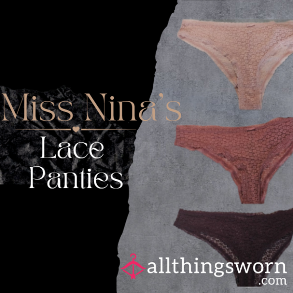 Racy Lacy Panties 😉 Smell Me, Spiral In My Scent✨