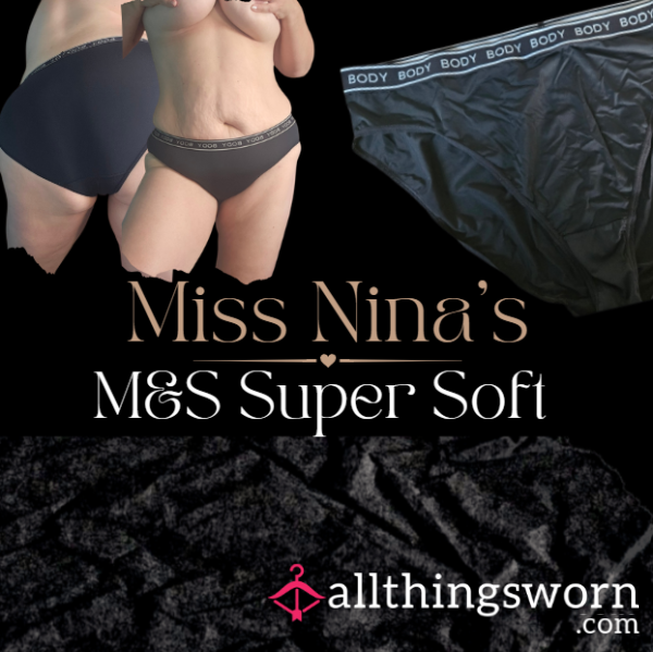 Super Soft And Sensual Black M&S Full Backs- My Favourite 😜