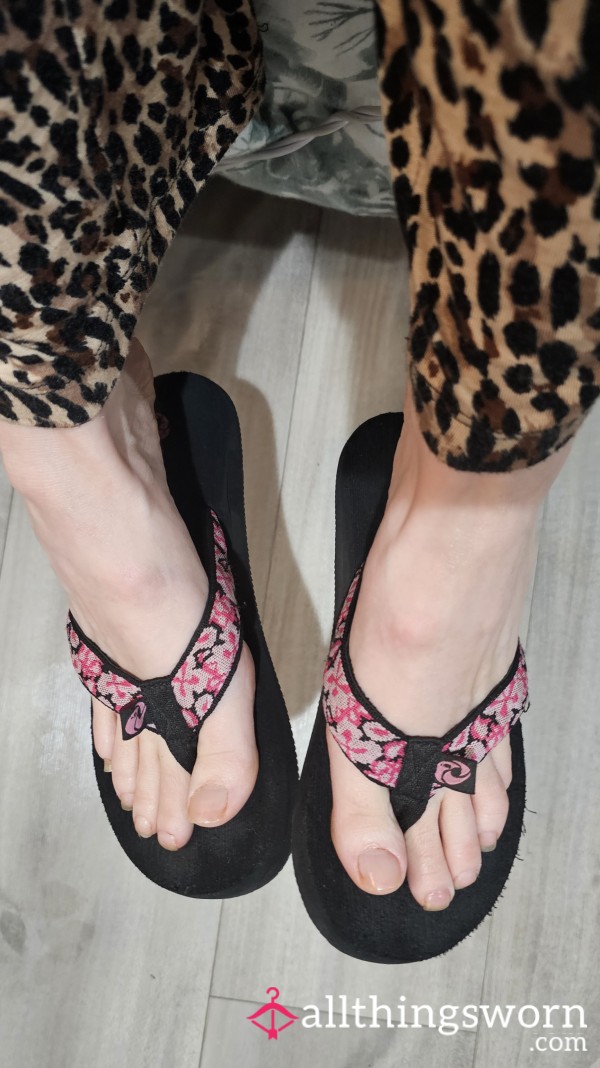 My Worn P**l & Beach Sandals